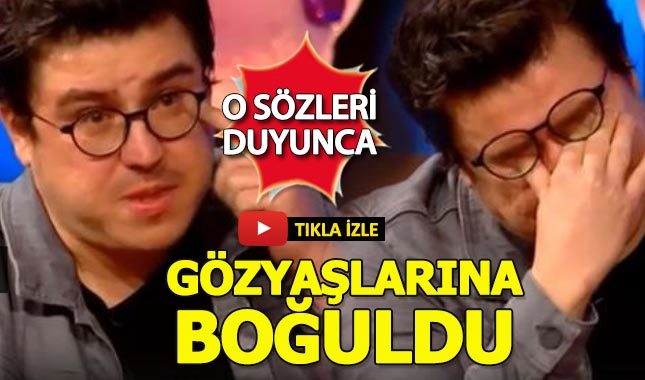 İbrahim Büyükak o sözleri duyunca gözyaşlarını tutamadı