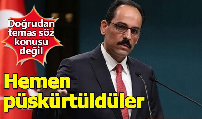 İbrahim Kalın: "Halep'in doğusuna çekildiler"