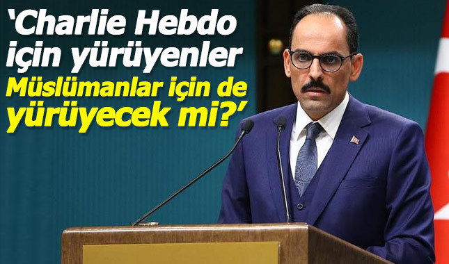 İbrahim Kalın'dan Batılı ülkelere çağrı