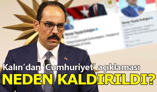 İbrahim Kalın'dan 'Türkiye Cumhurbaşkanı' açıklaması