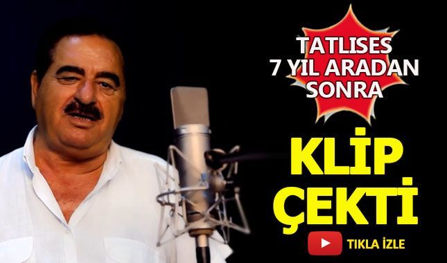 İbrahim Tatlıses 7 yılın ardından stüdyoya girdi