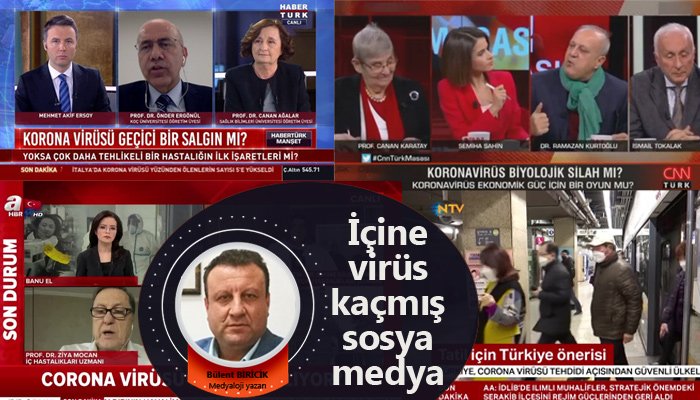 İçine virüs kaçmış sosyal medya