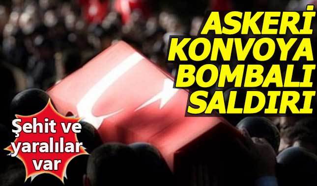 İdlib'de askeri konvoya bombalı saldırı: Şehit ve yaralılar var