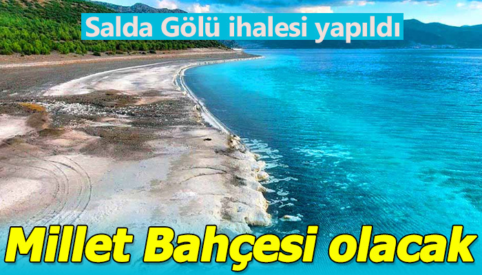 İhale yapıldı! Millet Bahçesi olacak!