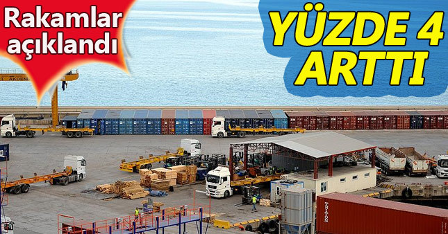 İhracat Nisan ayında yüzde 4 arttı