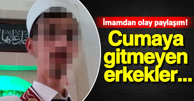 İmamdan olay paylaşım!