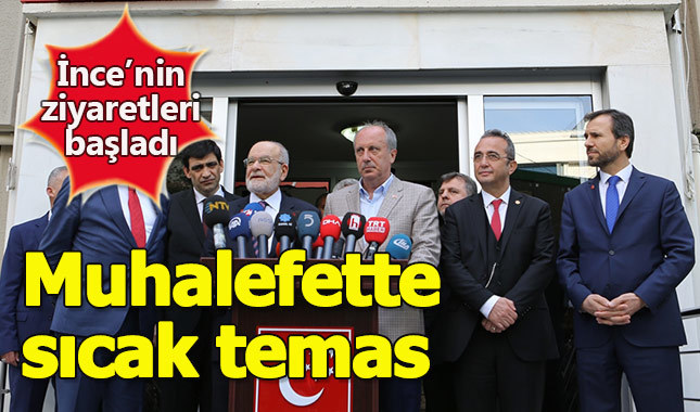 İnce-Karamollaoğlu görüşmesinin ardından ortak açıklama