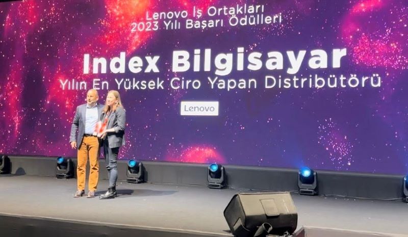 Index Grup, 2023 Lenovo İş Ortakları Ödül Töreninde dört ödülün sahibi oldu