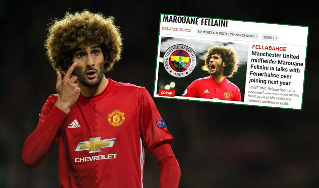 İngilizler Fellaini'yi Fener'e yazdı