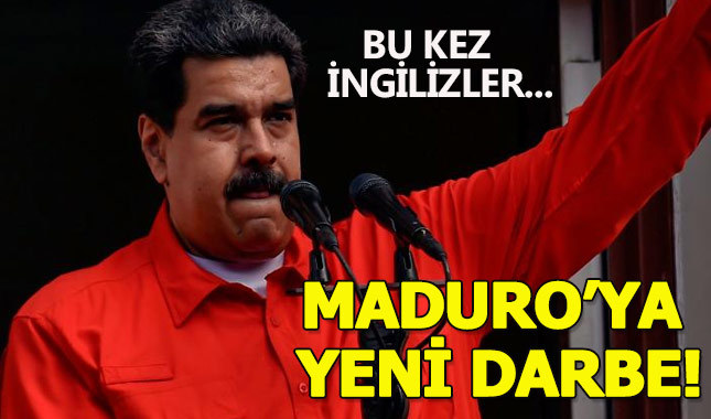 İngiltere'den Venezuela'nın altınlarına ambargo