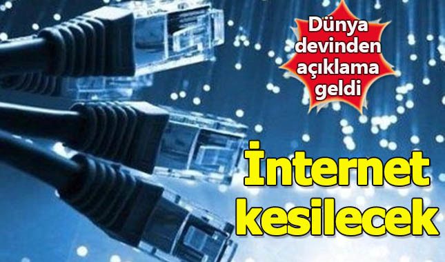 İnternet kesilecek mi neden kesilecek