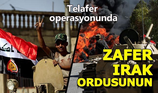 Irak ordusu, Telafer'in merkezine girdi