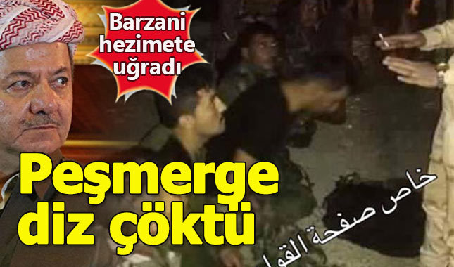 Irak ordusu peşmergeye diz çöktürdü
