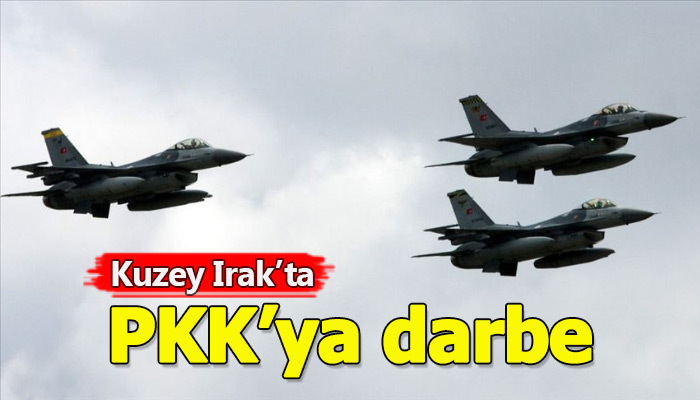 Irak'ın kuzeyindeki PKK kamplarına operasyon düzenlendi