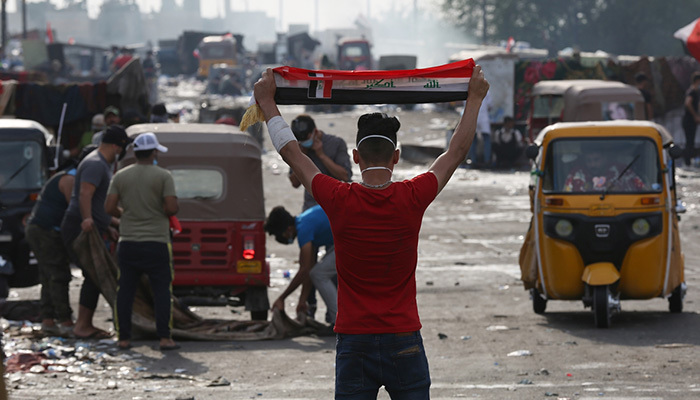 Irak'taki hükümet karşıtı eylemler sürüyor