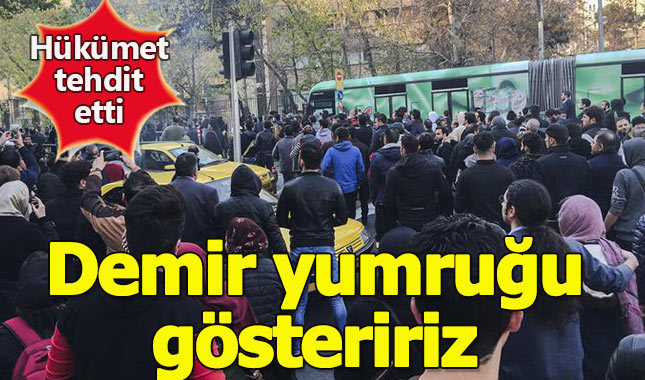 İran yönetiminden protestoculara gözdağı