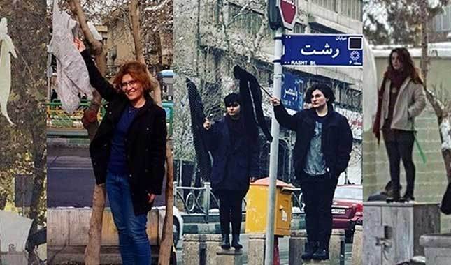 İran'da 29 kadın başörtüsünü çıkardığı için tutuklandı