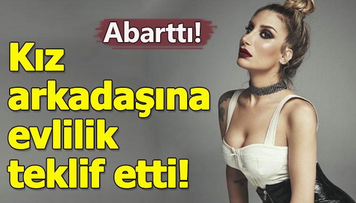 İrem Derici'nin kız arkadaşına evlilik teklif etmesi