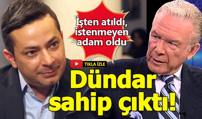 İrfan Değirmenci'ye, Uğur Dündar sahip çıktı!