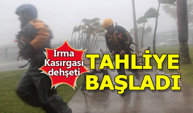 Irma Kasırgası ABD'de hayatı felç etti: Tahliyeler devam ediyor
