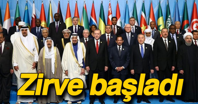 İslam İşbirliği Teşkilatı zirvesi başladı 