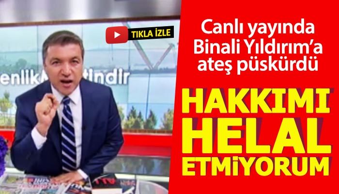 İsmail Küçükkaya: Binali Yıldırım'a hakkımı helal etmiyorum