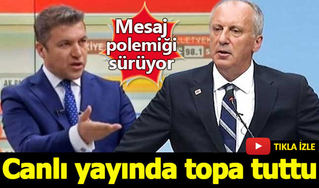 İsmail Küçükkaya canlı yayında Muharrem İnce'yi topa tuttu