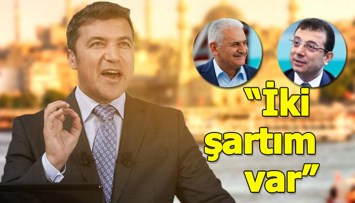 İsmail Küçükkaya'nın moderatörlük için sunduğu şartlar