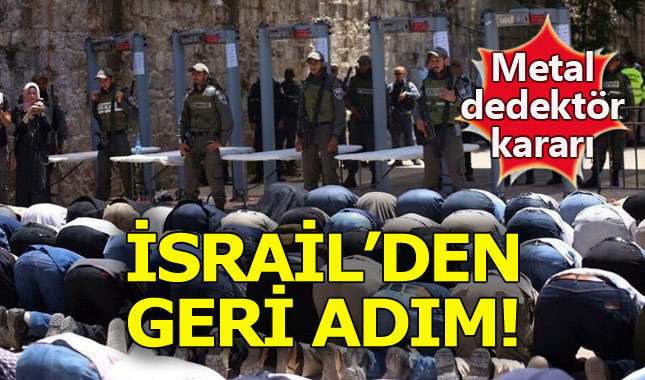İsrail Mescid-i Aksa'da metal dedektörü kaldıracak