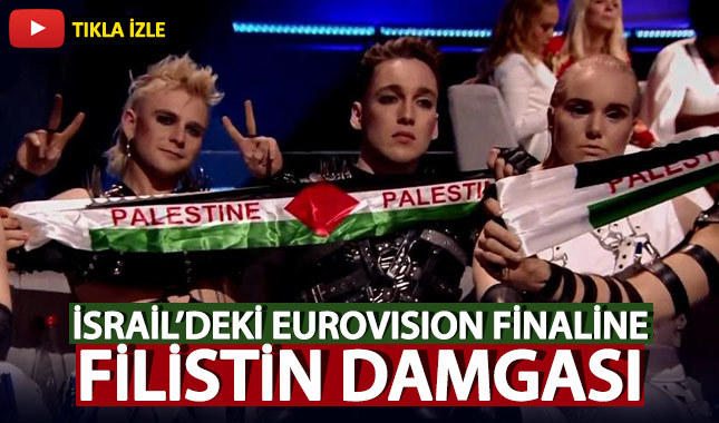 İsrail'deki Eurovision finaline Filistin damgası