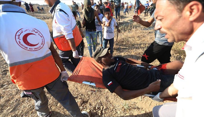 İsrailliler 30 Filistinli yaraladı