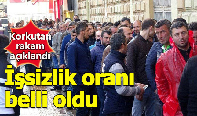 İşsizlik rakamları yeniden çift haneli rakamlara ulaştı