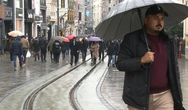 İstanbul 4 mevsimi 1 günde yaşadı