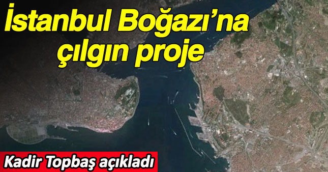 İstanbul Boğazı'nın altından yaya yolu projesi
