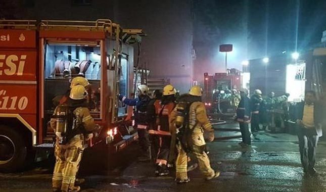 İstanbul Esenyurt'ta fabrika yangını