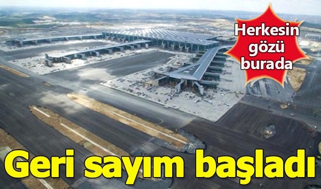 İstanbul Havalimanı açılışı gerçekleştirildi