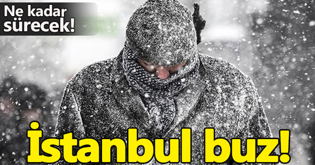 İstanbul donmaya devam edecek