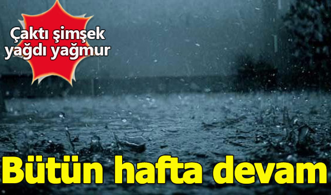 İstanbul'da gök gürültülü sağanak yağmur ne zaman duracak? Hava durumu Meteoroloji açıklaması