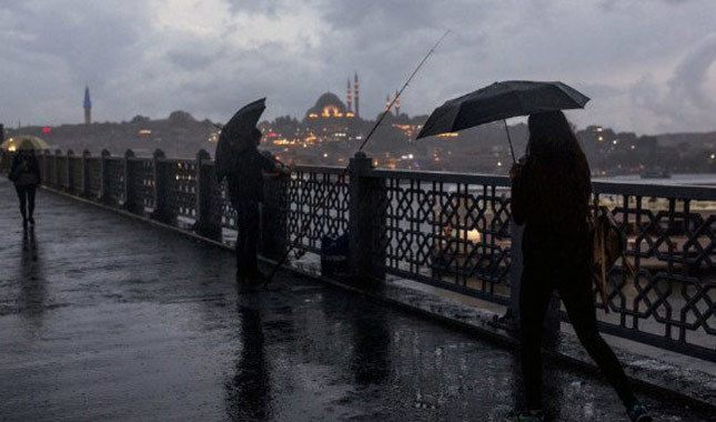 İstanbul için yağış uyarısı geldi