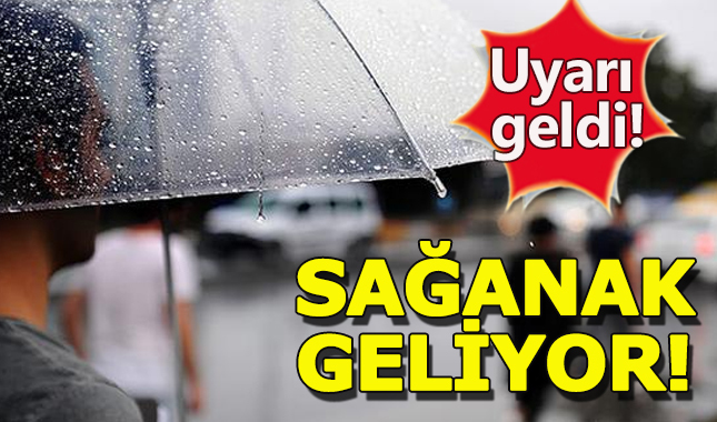 İstanbul için yağmur uyarısı geldi ! 15 Temmuz hava durumu