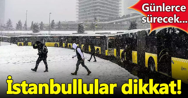 İstanbul kara teslim olacak