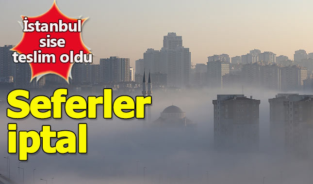 İstanbul sise teslim oldu