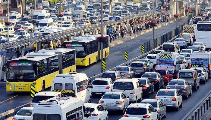 İstanbul'da okul trafiği