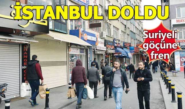 İstanbul'a Suriyeli göçü durduruldu