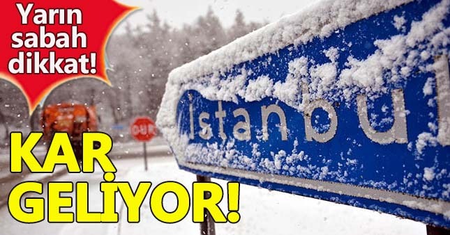 İstanbul Son dakika: İstanbul'a kar ne zaman yağacak?