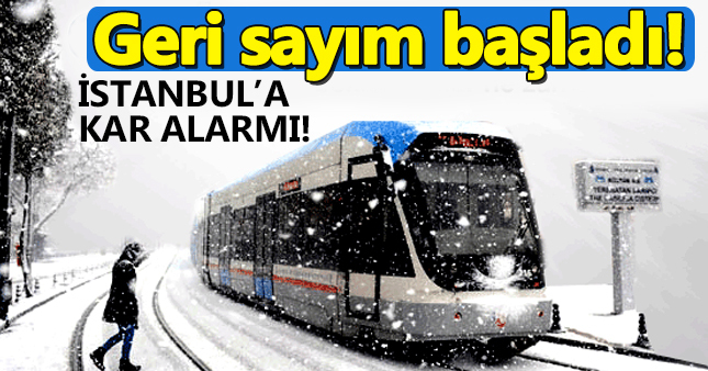 İstanbul’a kar ne zaman yağacak? 21 ocak hava durumu
