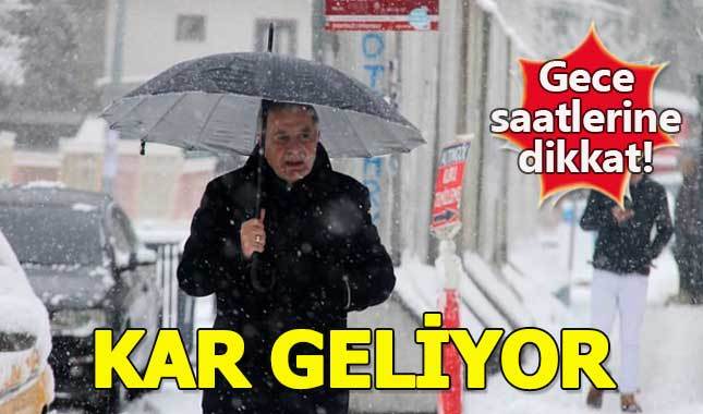 İstanbul'a ne zaman kar yağacak - Kar yağışı ne zaman başlayacak - İstanbul hava durumu