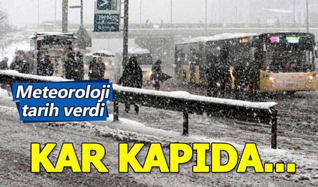 İstanbul'a ne zaman kar yağacak - Meteoroloji tarih verdi