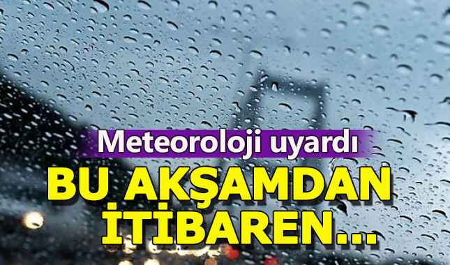 İstanbul'a sağanak uyarısı! İstanbul hava durumu, bugün hava kaç derece?