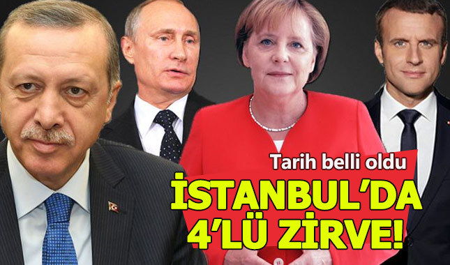 İstanbul'da 4 büyük lider bir araya gelecek